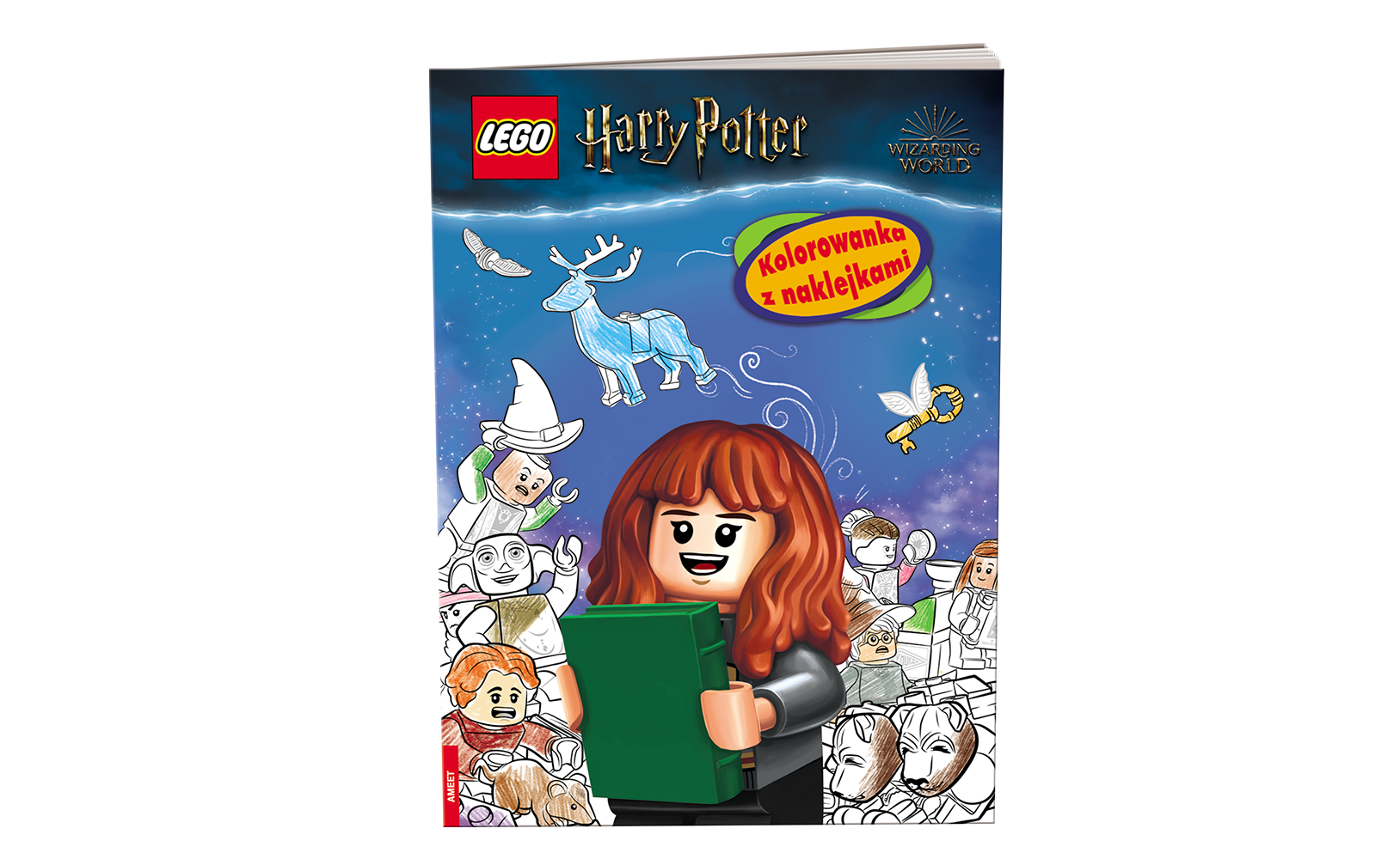 LEGO® Harry Potter™. Kolorowanka z Naklejkami
