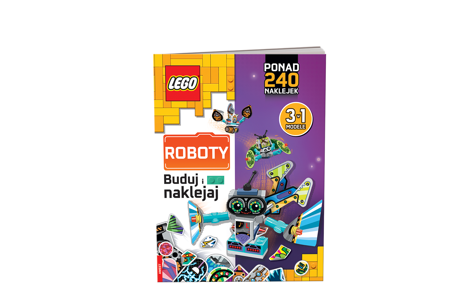 LEGO® Books. Buduj i naklejaj: Roboty