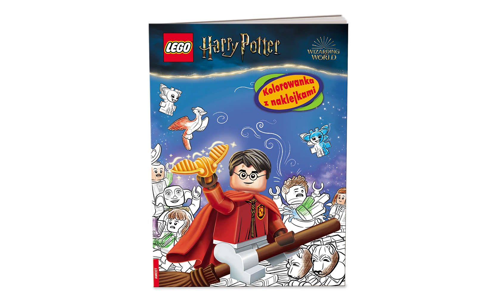 LEGO® Harry Potter™. Kolorowanka z Naklejkami